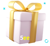 Receba seus bônus de boas-vindas no 5ee